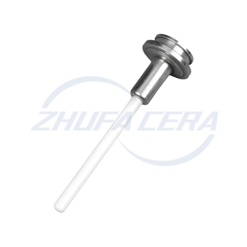 Batang Plunger Keramik Zirkonia dengan Kepala Logam