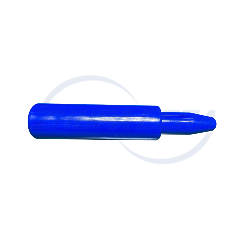 Pin pemosisian keramik zirkonia biru