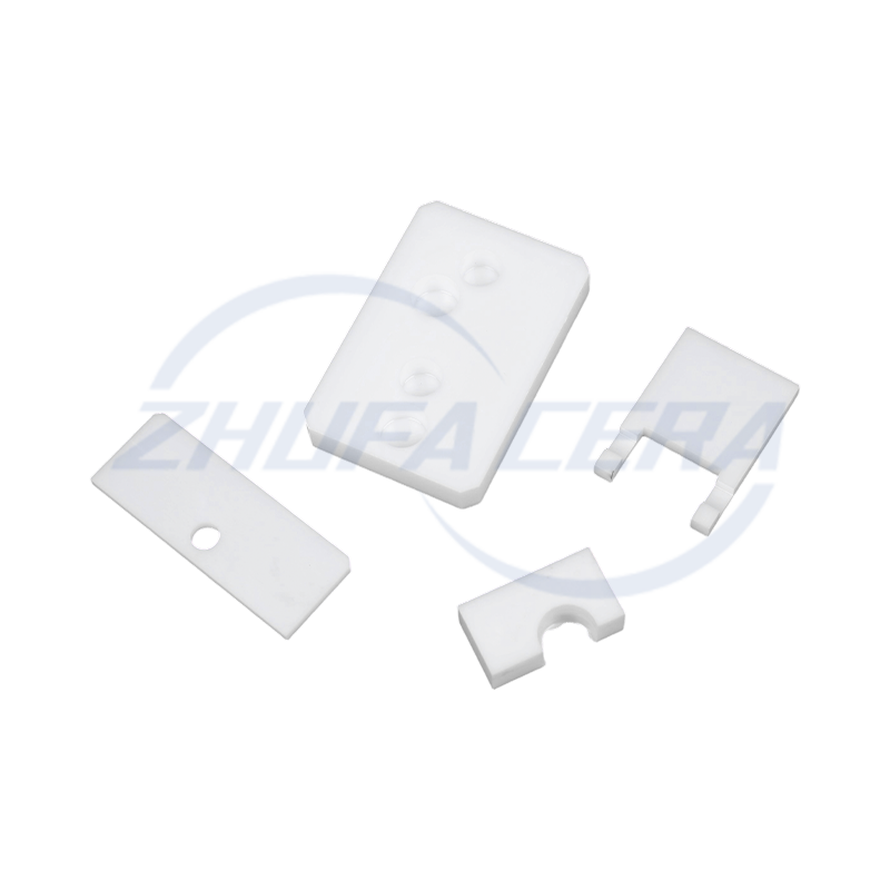 Bagian kecil keramik zirkonia stabil Yttrium